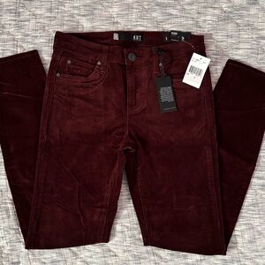KUT From The Kloth Corduroy Diana Skinny Jeans Sz 2 NWT | KUT Skinny Jeans NEW-